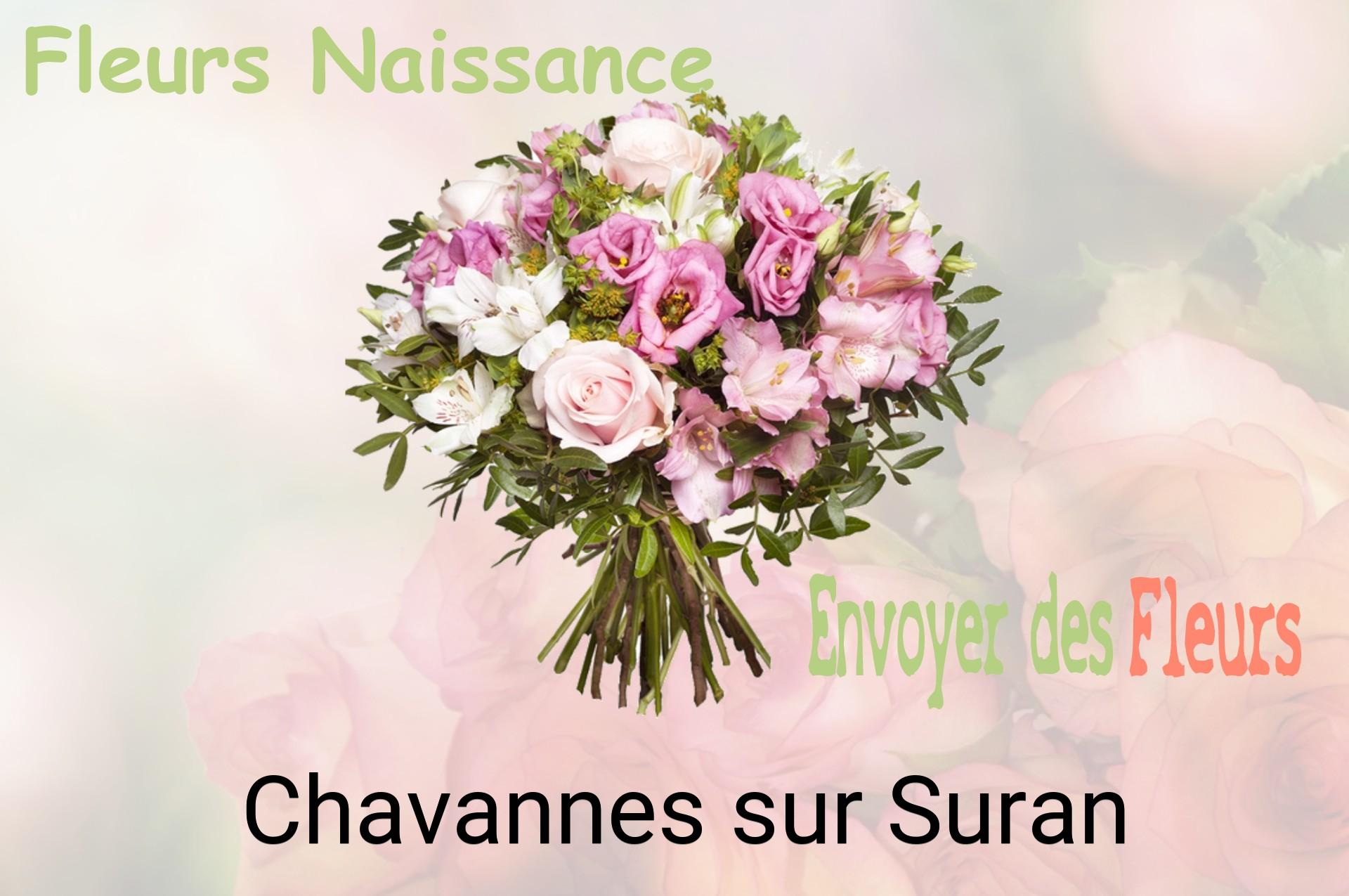 Bouquet de fleurs de naissance livré à Chavannes-sur-Suran