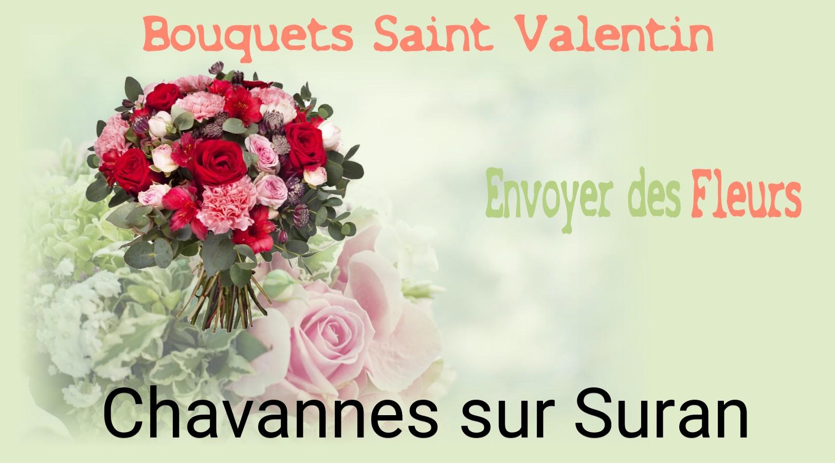 Roses de Saint-Valentin livrées à Chavannes-sur-Suran